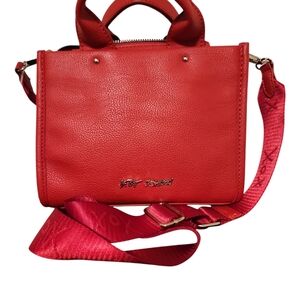 Betsey Johnson Lips Red Crossbody Purse NWT